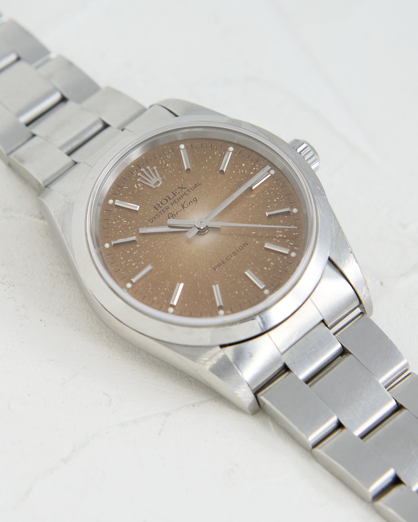 TROPICAL ROLEX AIR-KING WITH ORIGINAL PAPERS