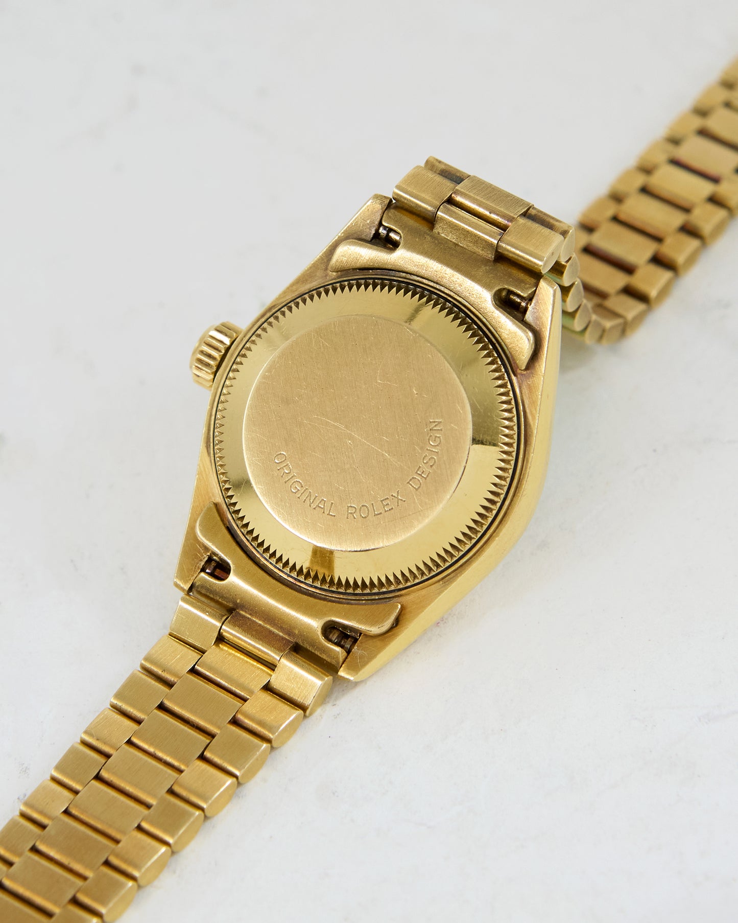 ROLEX LADIES DATEJUST TAPESTRY DIAL WITH FULL SET OF BOX & PAPERS