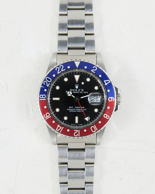 ROLEX GMT-MASTER PEPSI ON OYSTER BRACELET