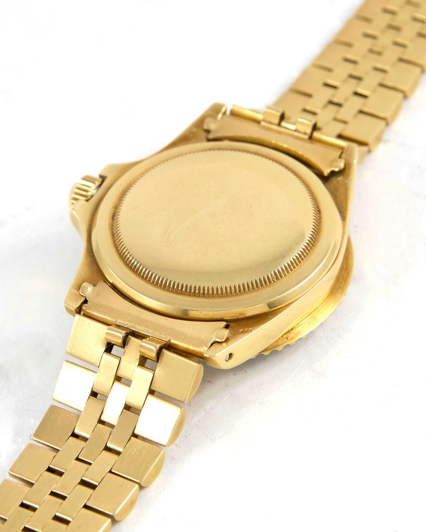 Rolex Submariner 1680 "Volcanic" Dial in Yellow Gold Case and Gold Jubilee Bracelet