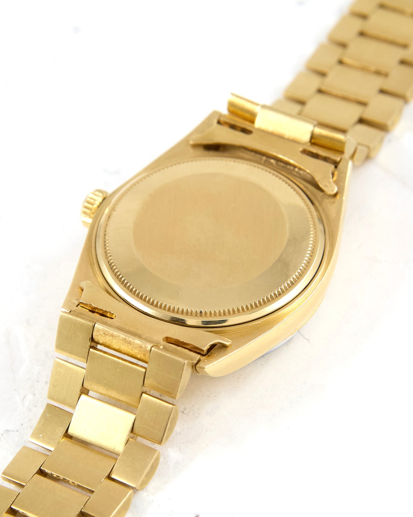 Rolex Day-Date 1803 Black Sigma Wide Boy in Yellow Gold Case and Bracelet