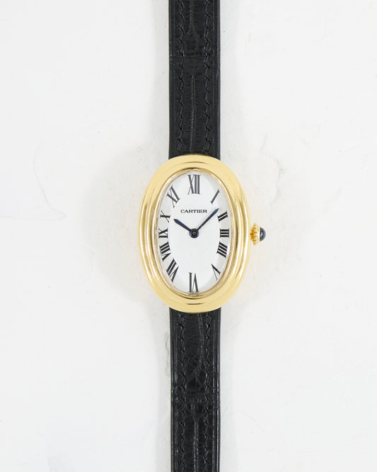 CARTIER BAIGNOIRE IN YELLOW GOLD WITH BUCKLE CLASP
