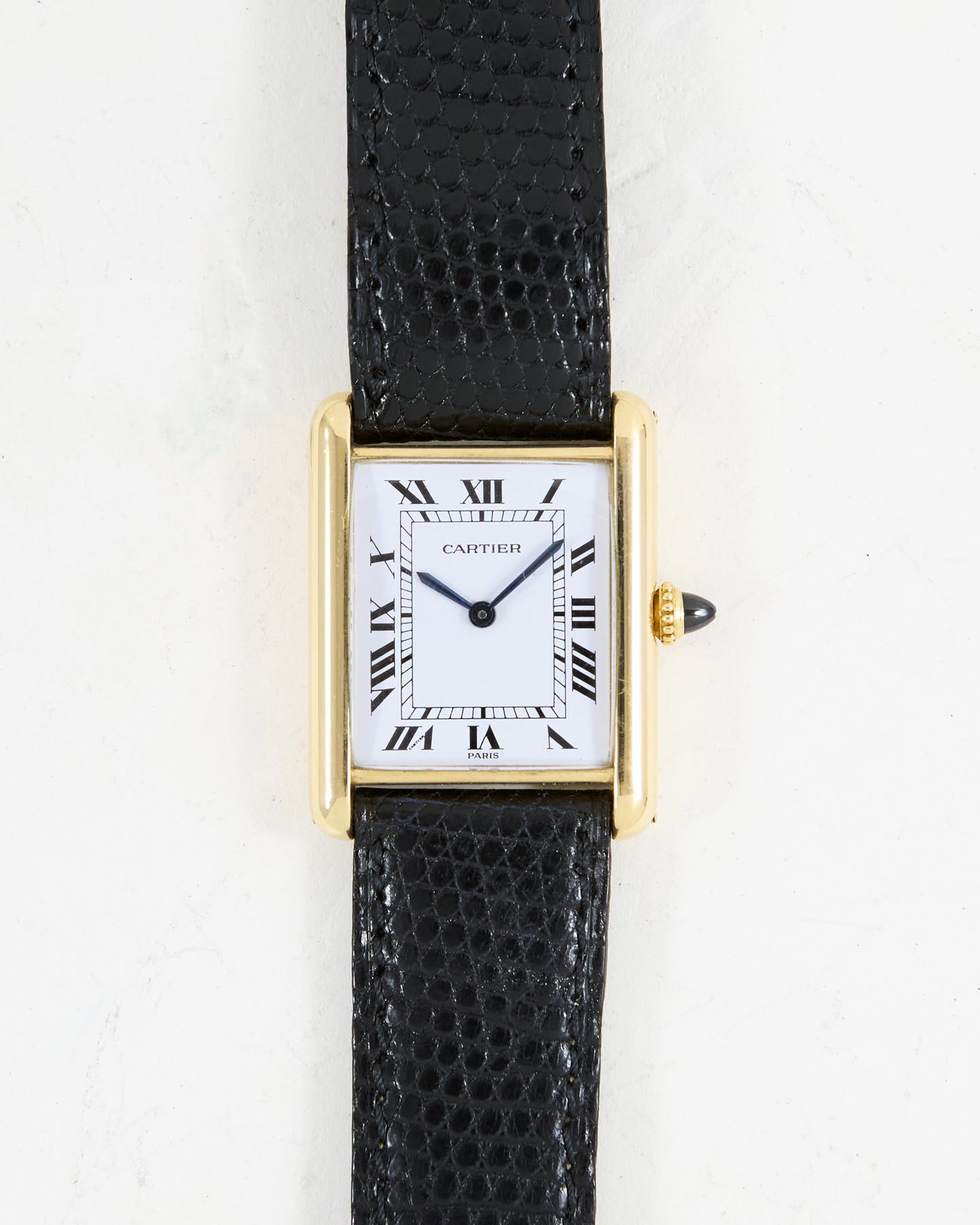 CARTIER TANK LOUIS PARIS DIAL IN GOLD