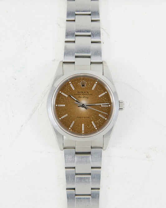 TROPICAL ROLEX AIR-KING WITH ORIGINAL PAPERS