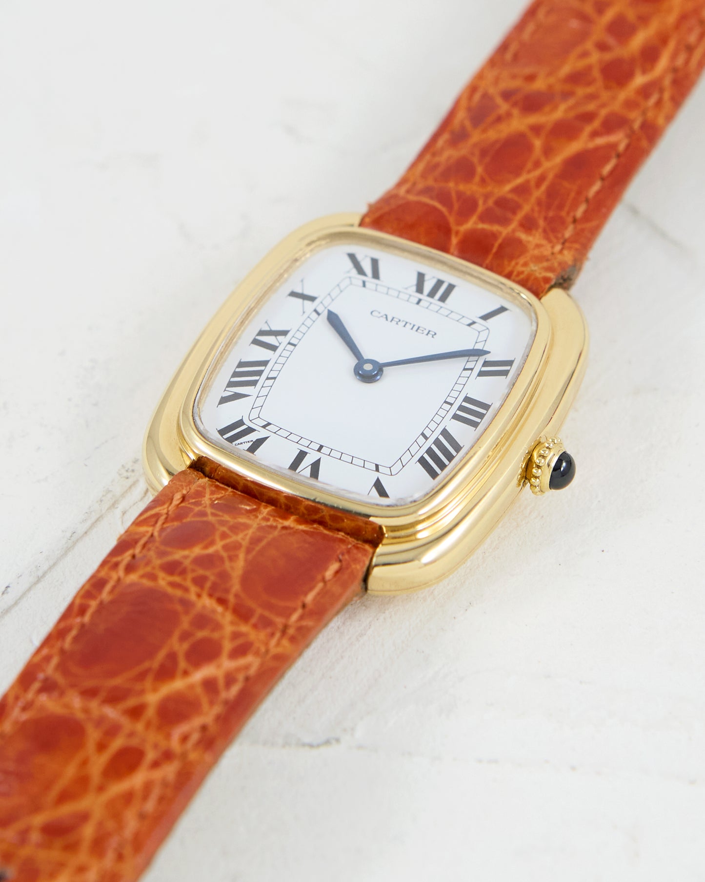 CARTIER TANK GONDOLE AUTOMATIC IN YELLOW GOLD
