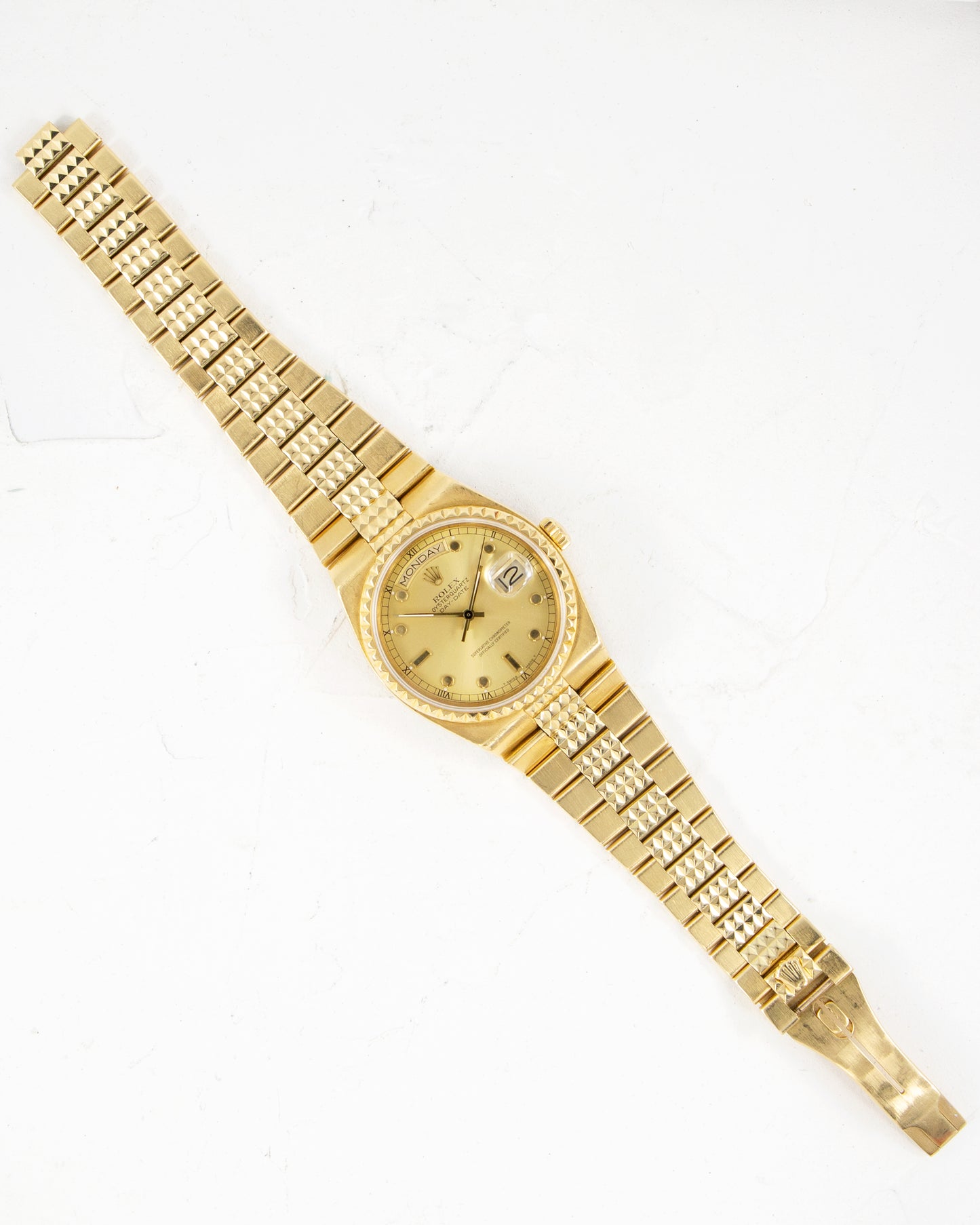 ROLEX PYRAMID OYSTERQUARTZ DAY-DATE COMPLETE SET