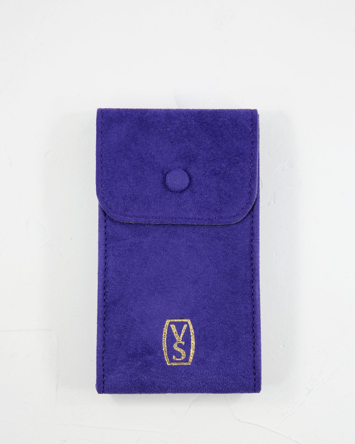 VERY SPECIAL - PURPLE VELVET WATCH POUCH