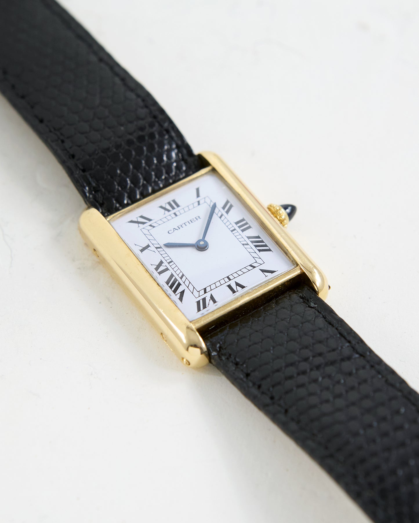 CARTIER TANK LOUIS PARIS DIAL IN GOLD