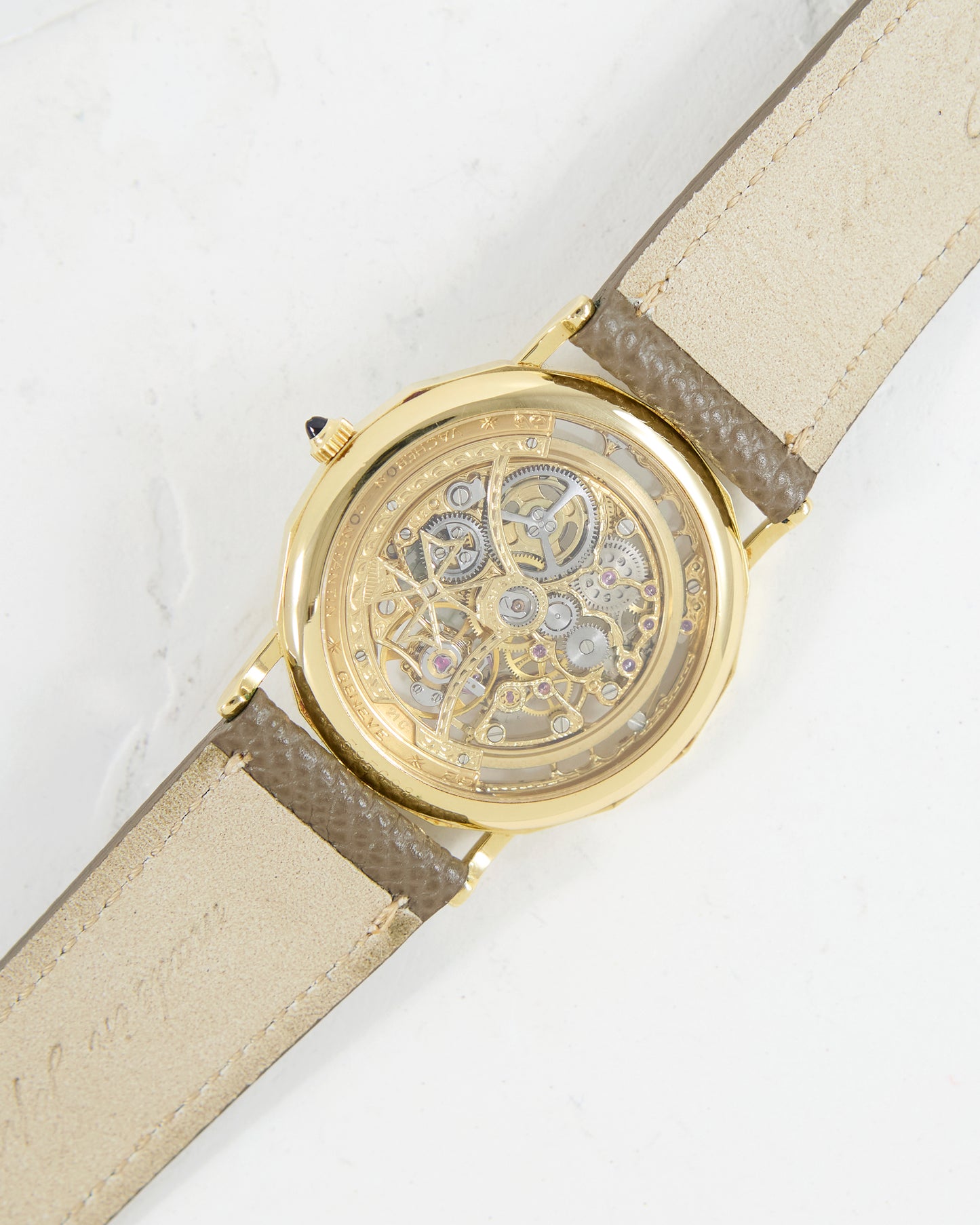 VACHERON CONSTANTIN PATRIMONY SKELETON AUTOMATIC IN GOLD