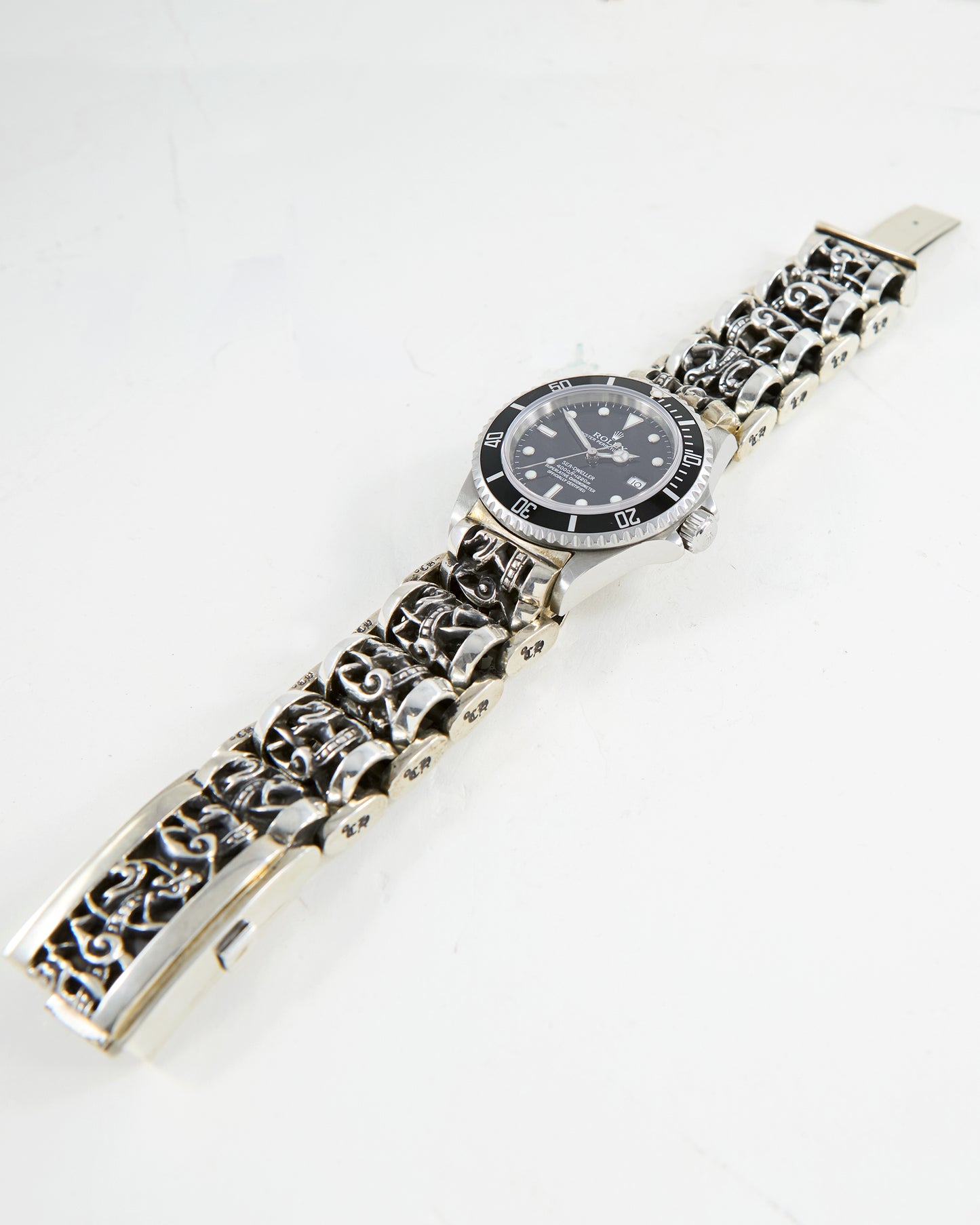 CHROME HEARTS ROLEX SEA-DWELLER WITH BOX & PAPERS