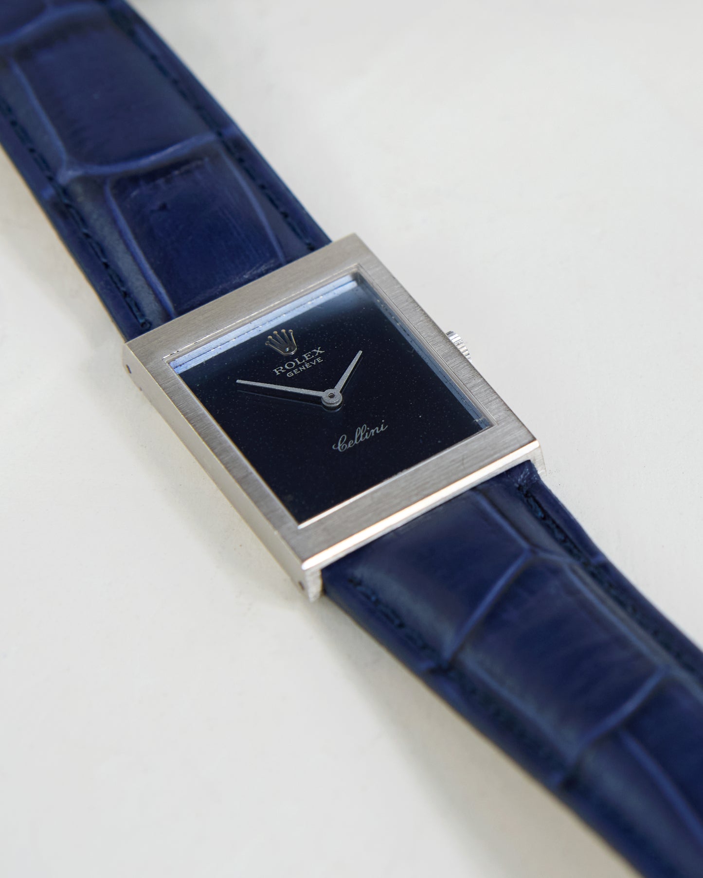 ROLEX CELLINI MIDNIGHT DIAL IN WHITE GOLD