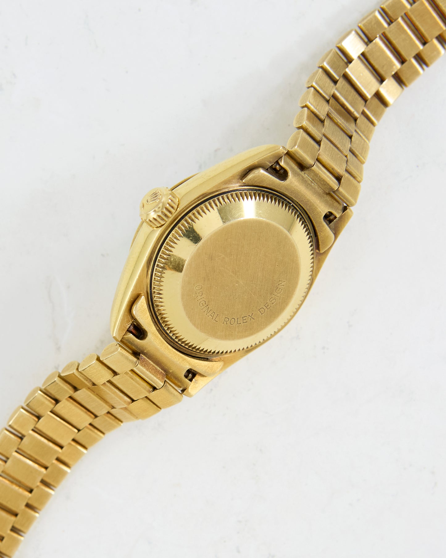 ROLEX LADIES DATEJUST TAPESTRY DIAL WITH FULL SET OF BOX & PAPERS