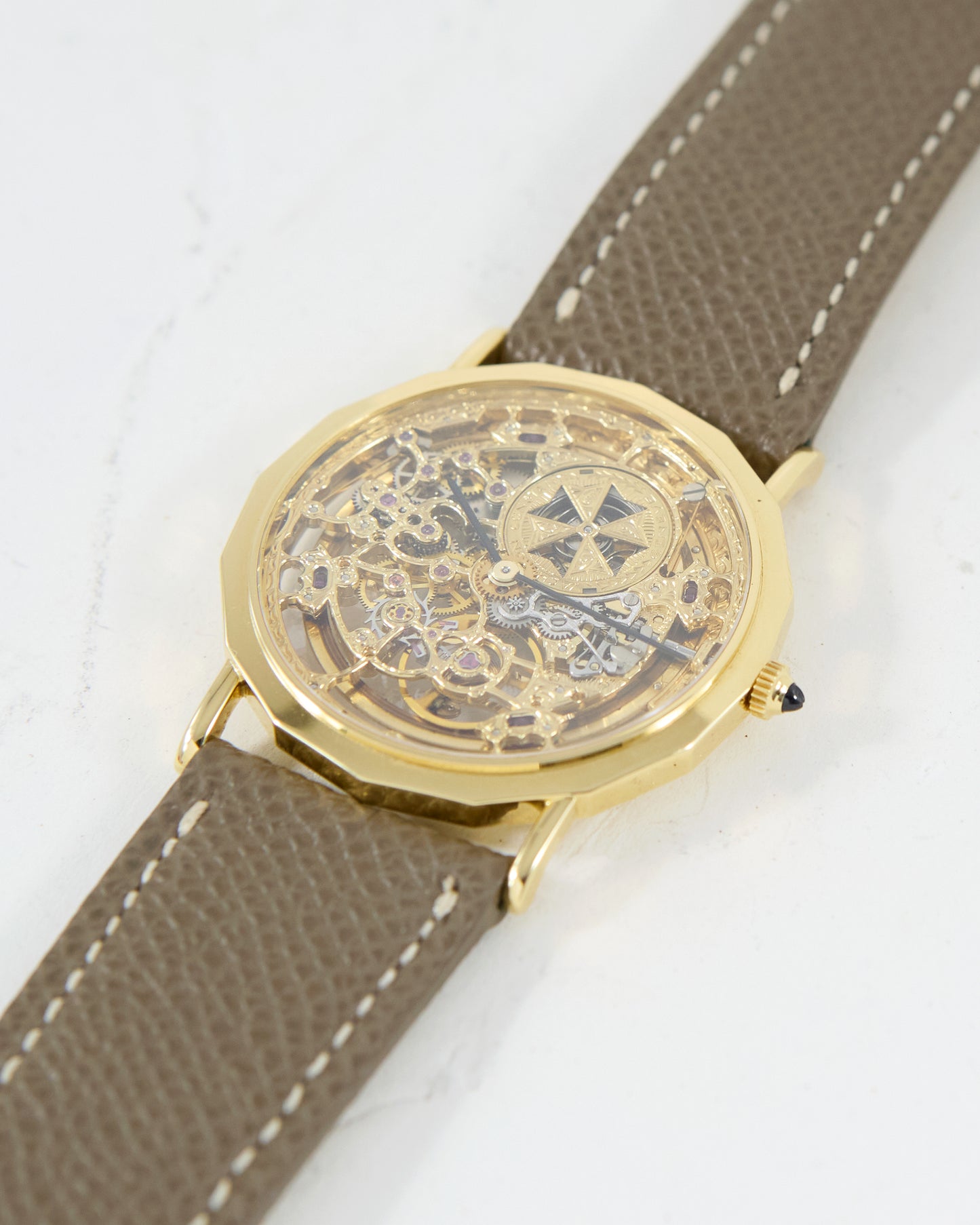 VACHERON CONSTANTIN PATRIMONY SKELETON AUTOMATIC IN GOLD