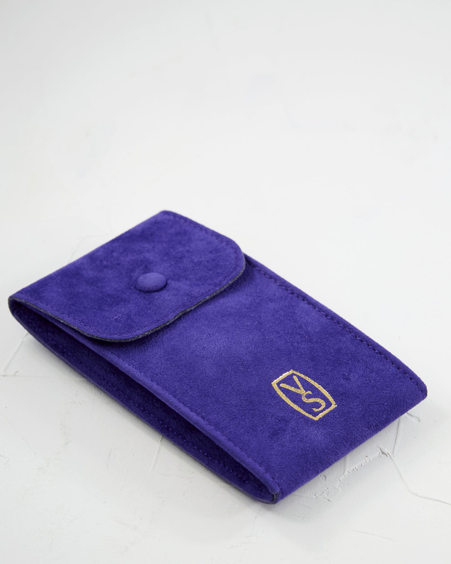 VERY SPECIAL - PURPLE VELVET WATCH POUCH