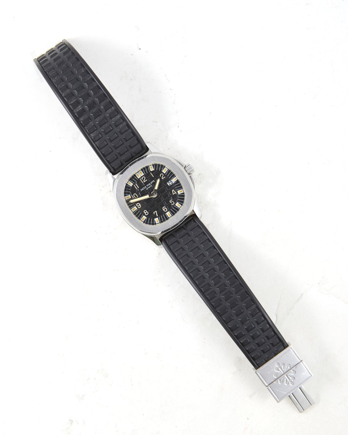 Patek Philippe Aquanaut 4960A in Steel Case on Rubber Strap