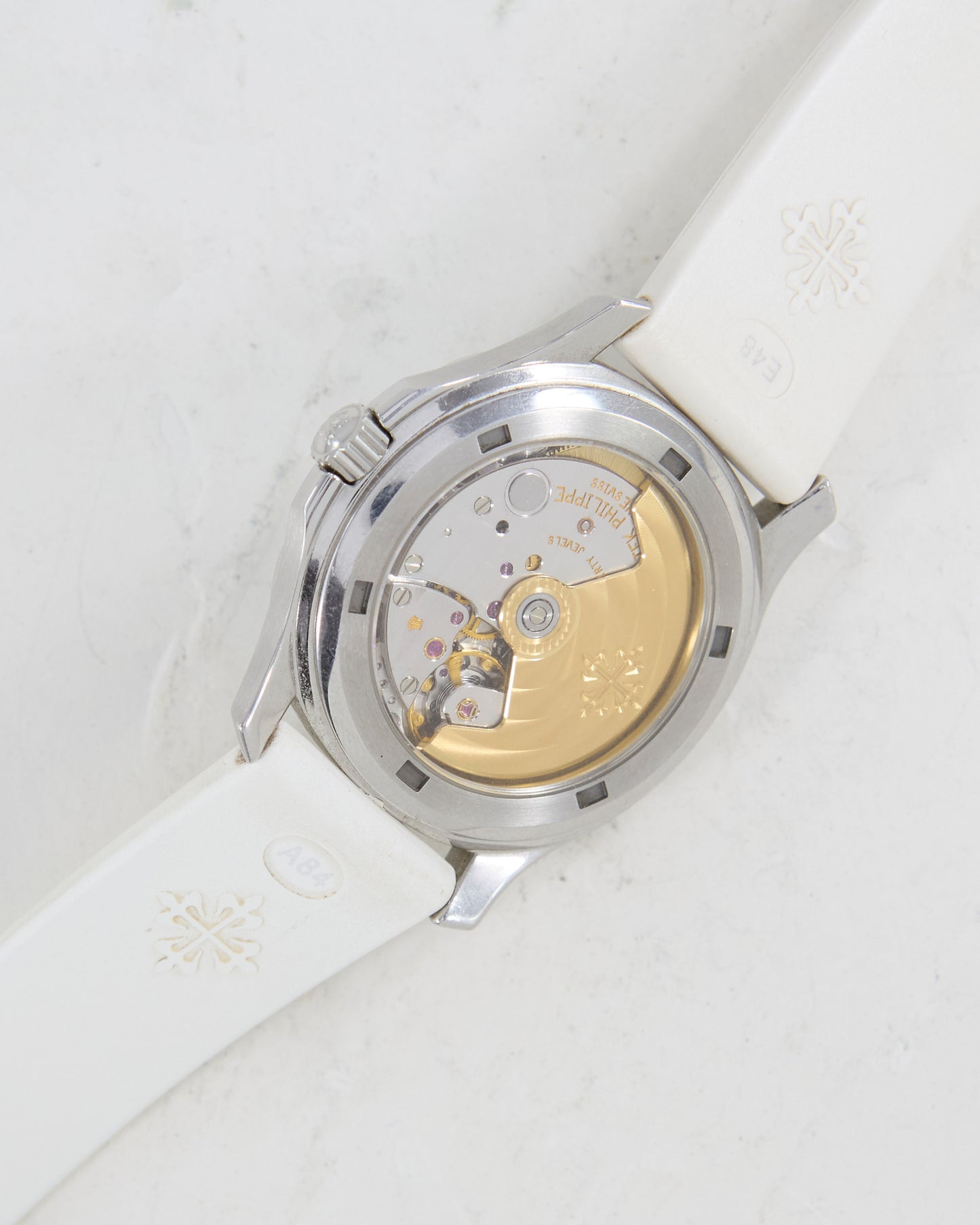 PATEK PHILIPPE AQUANAUT 5066A ON TROPICAL STRAP