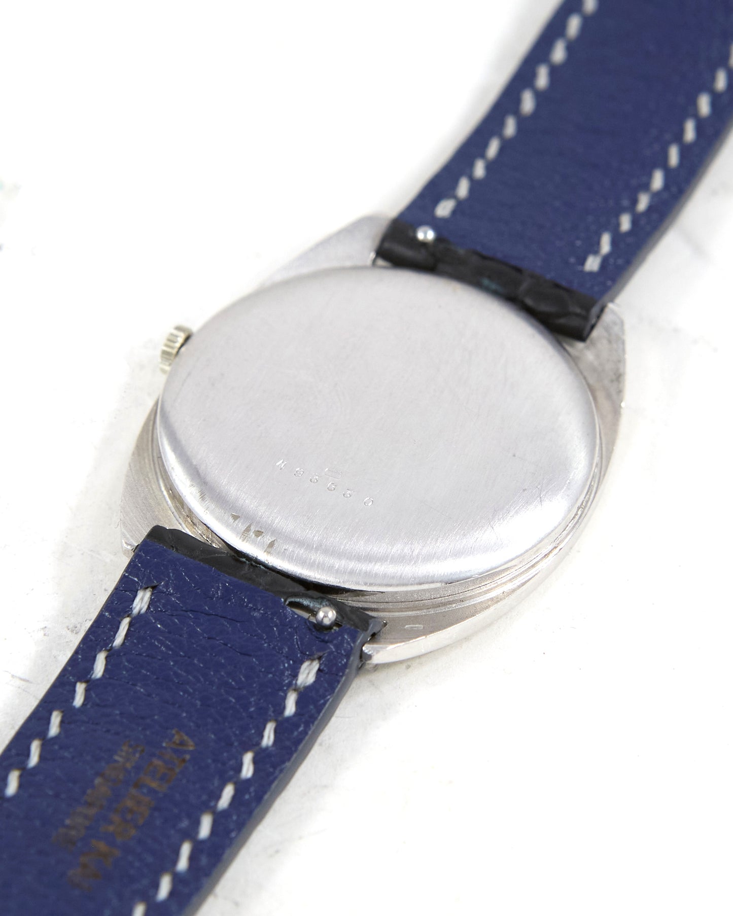 Vacheron Constantin Tonneau 2093 in White Gold Case on Leather Strap and Buckle