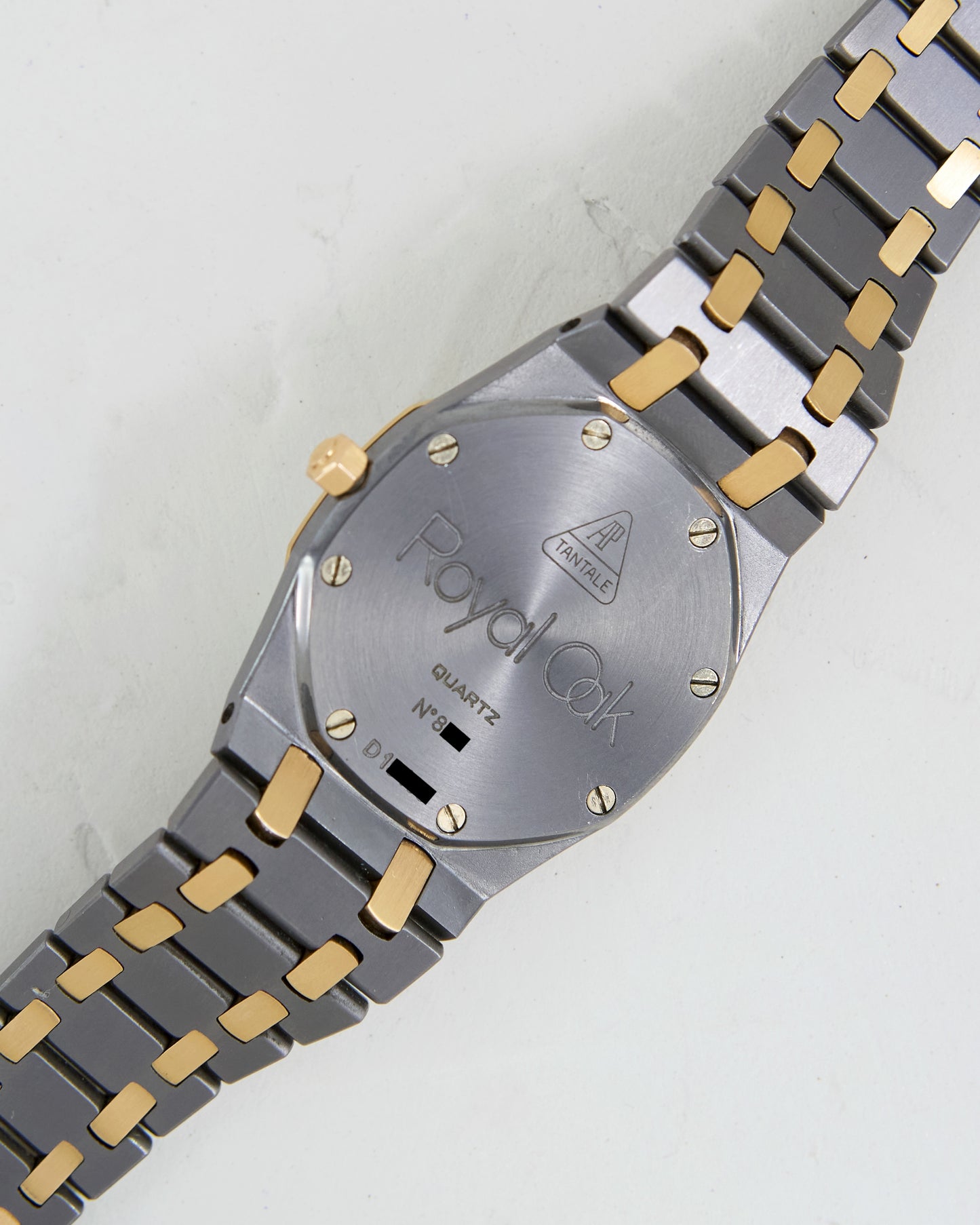 AUDEMARS PIGUET ROYAL OAK TANTALUM & ROSE GOLD QUARTZ