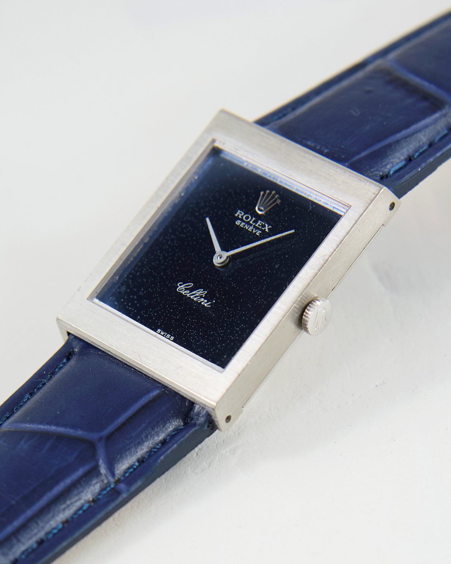 ROLEX CELLINI MIDNIGHT DIAL IN WHITE GOLD