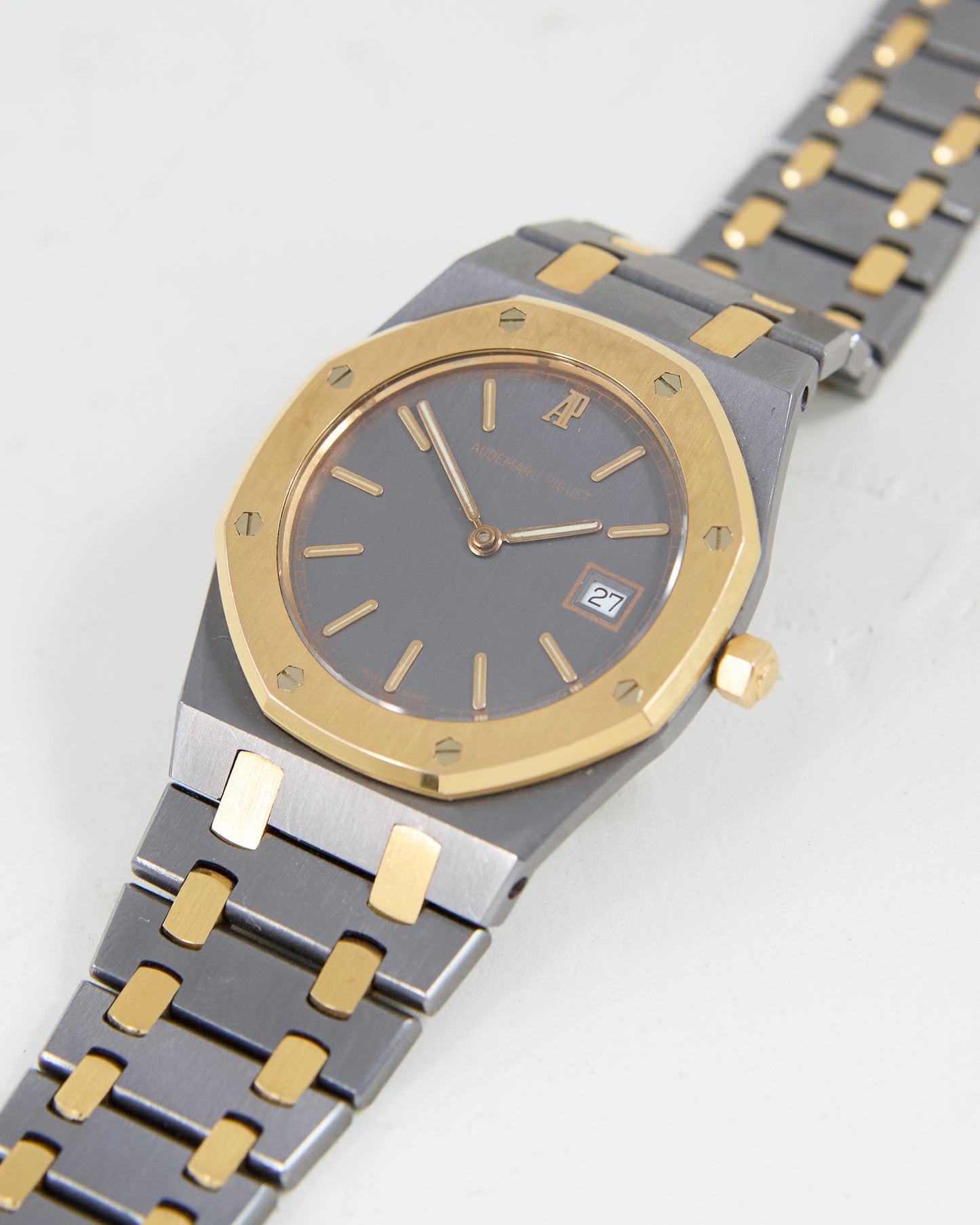 AUDEMARS PIGUET ROYAL OAK TANTALUM & ROSE GOLD QUARTZ