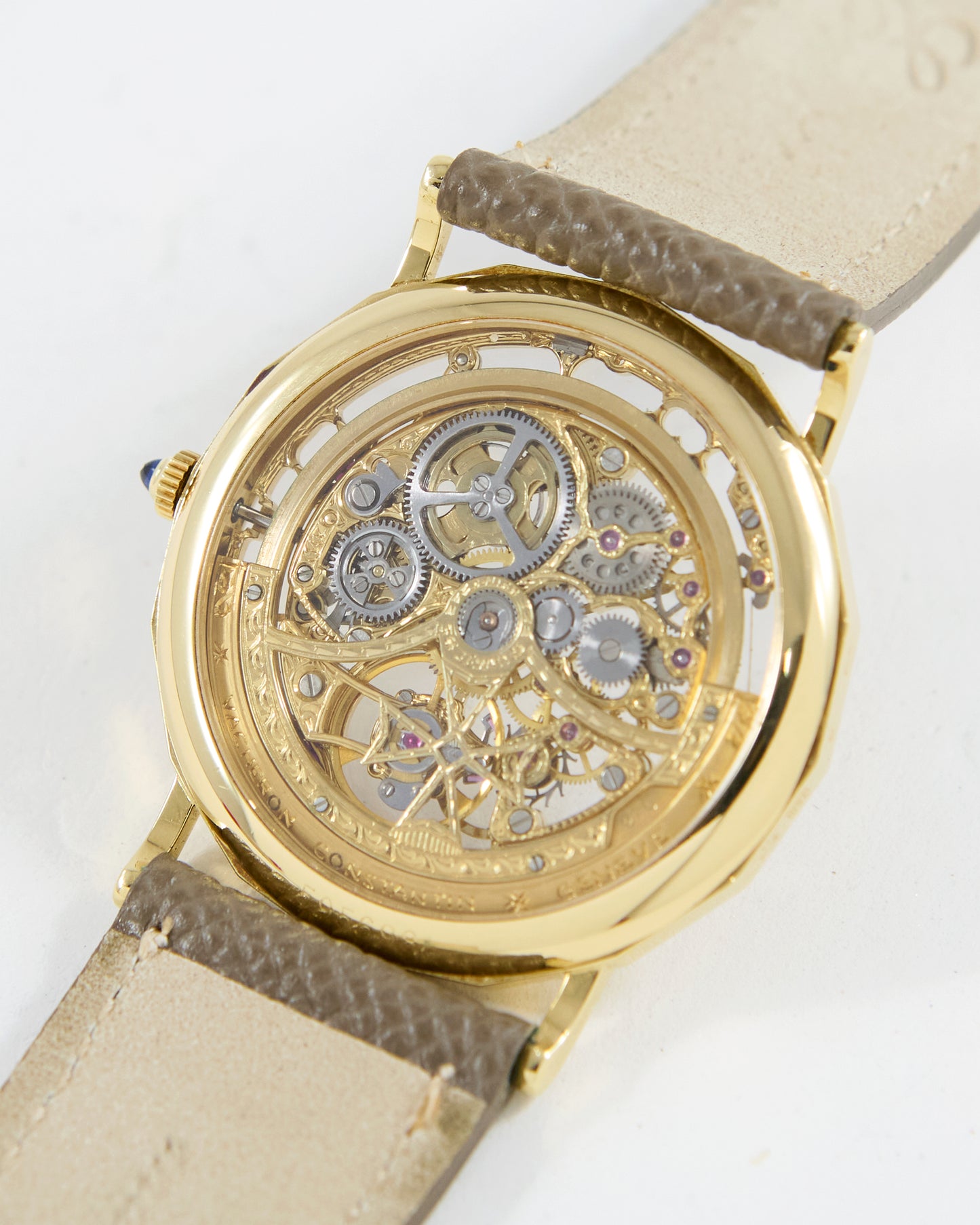 VACHERON CONSTANTIN PATRIMONY SKELETON AUTOMATIC IN GOLD