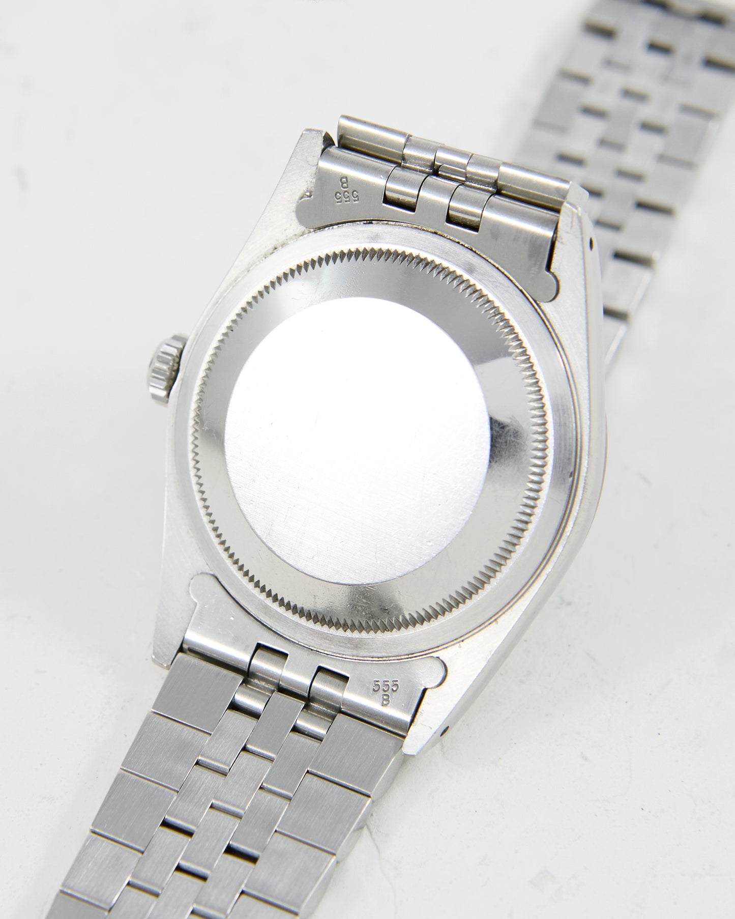 ROLEX DATEJUST SILVER DIAL ON JUBILEE BRACELET
