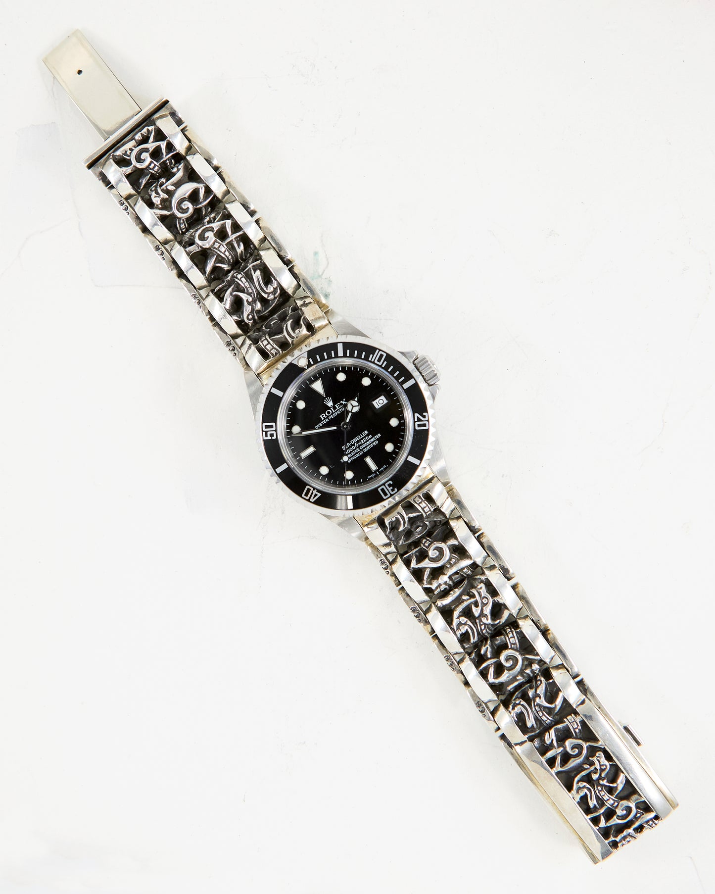 CHROME HEARTS ROLEX SEA-DWELLER WITH BOX & PAPERS