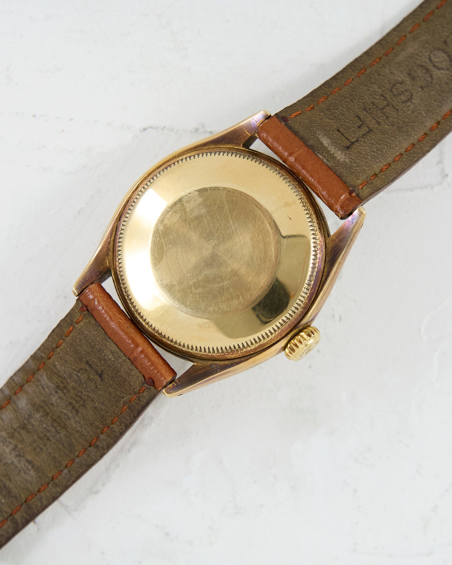 ROLEX OCC RED TEXT DIAL OYSTER PERPETUAL