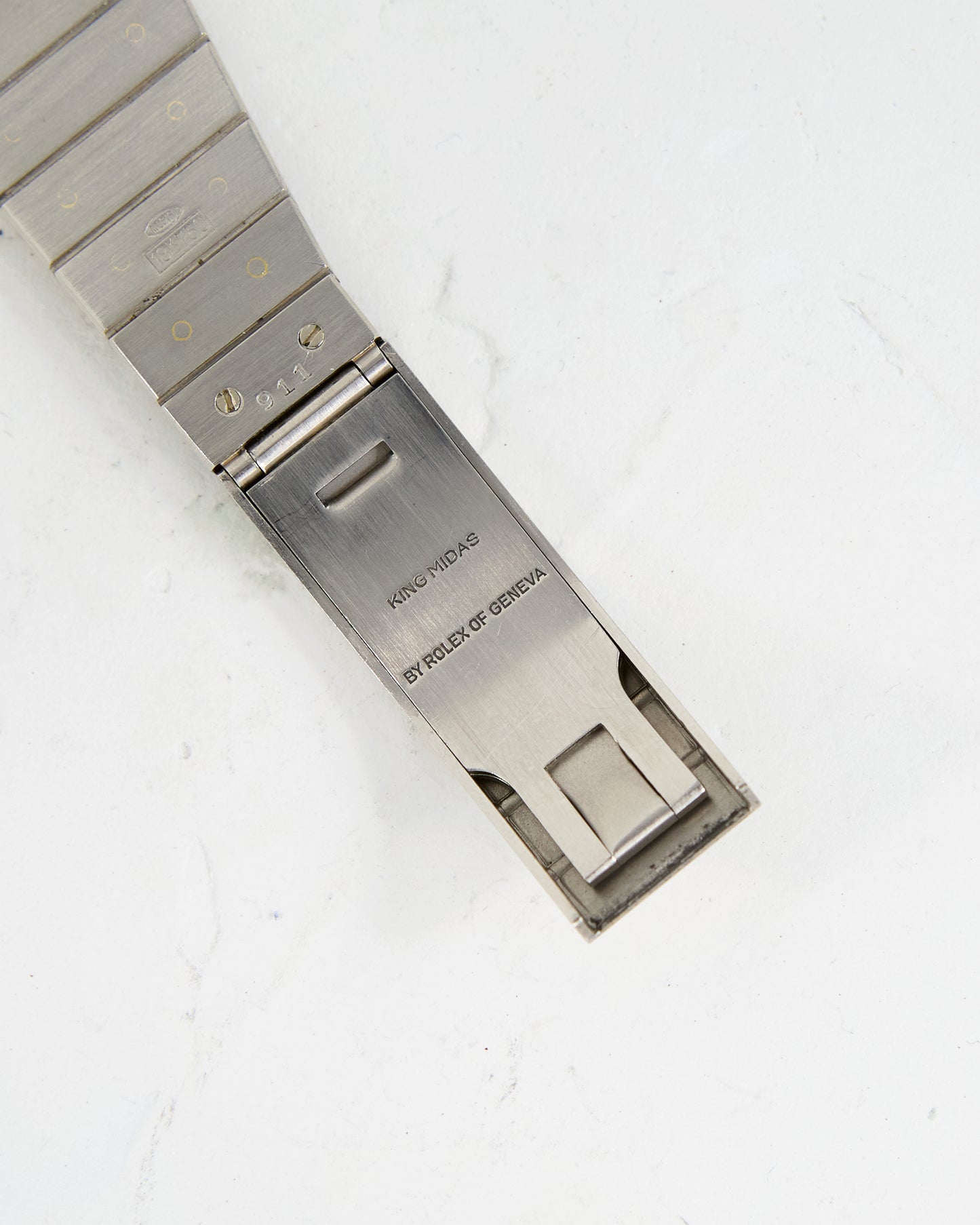 ROLEX KING MIDAS CELLINI ASYMMETRICAL IN WHITE GOLD WITH FACTORY DIAMONDS