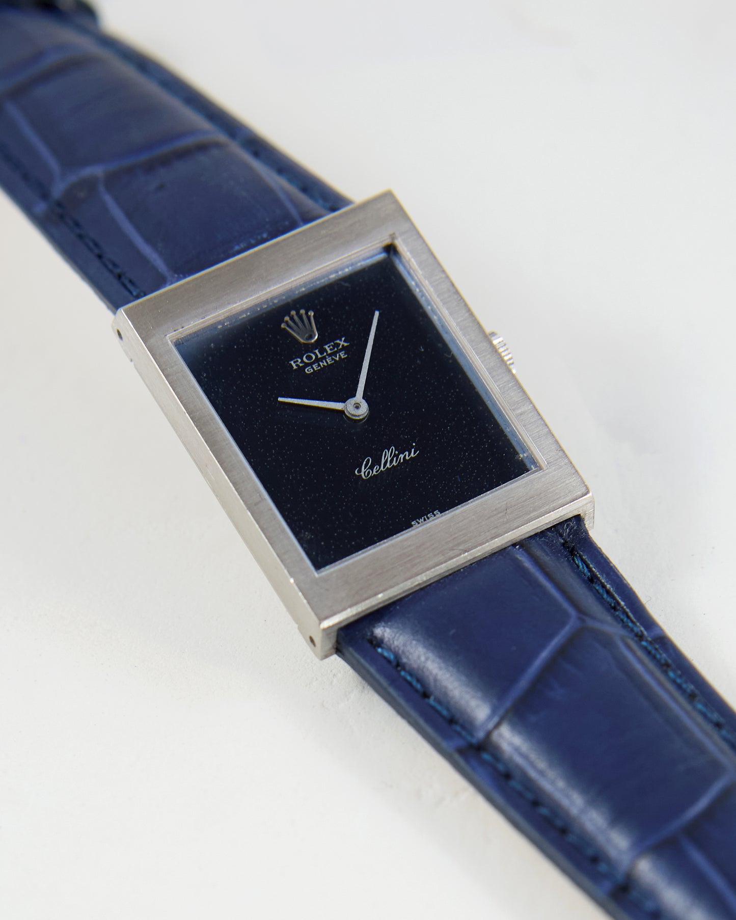 ROLEX CELLINI MIDNIGHT DIAL IN WHITE GOLD