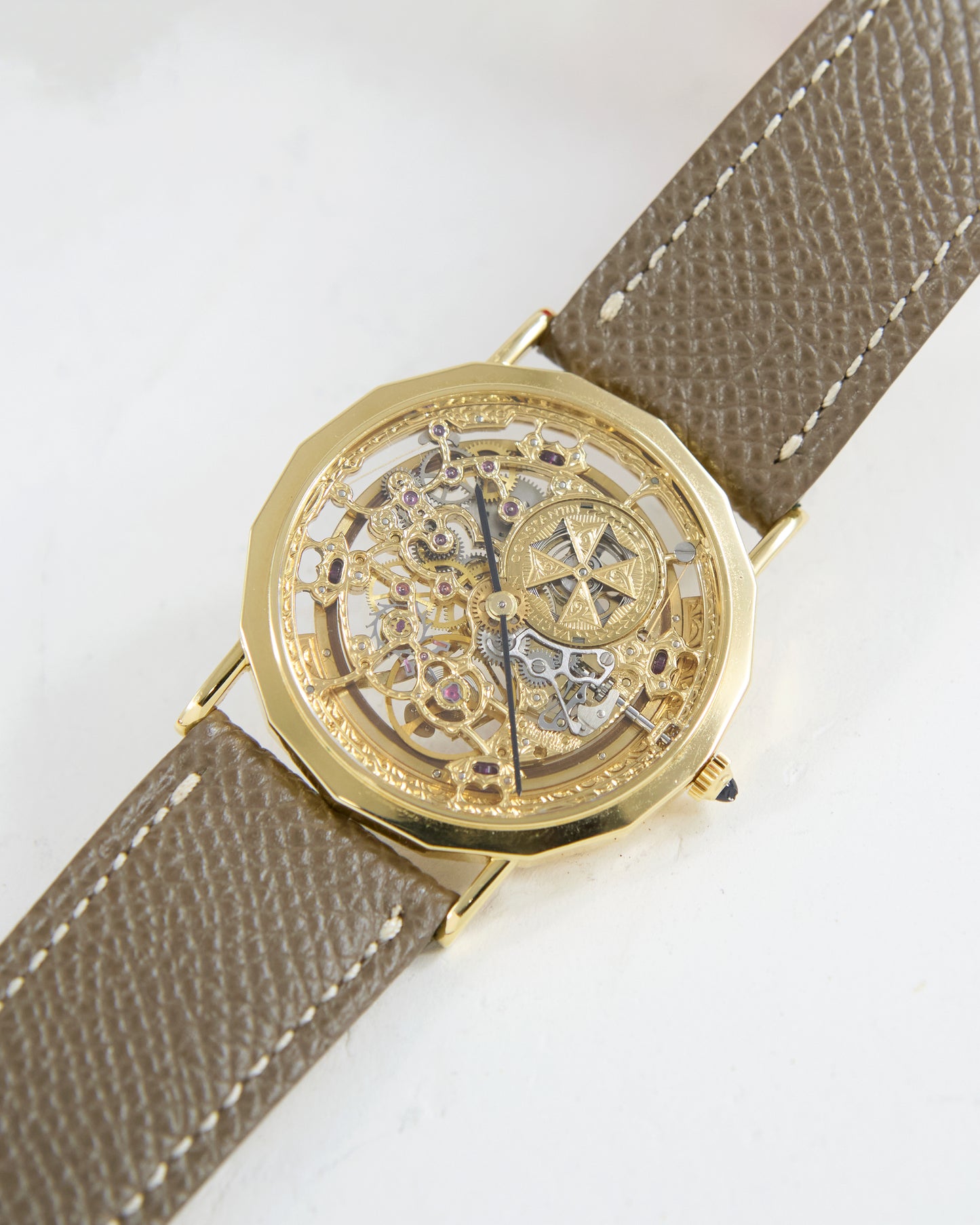 VACHERON CONSTANTIN PATRIMONY SKELETON AUTOMATIC IN GOLD