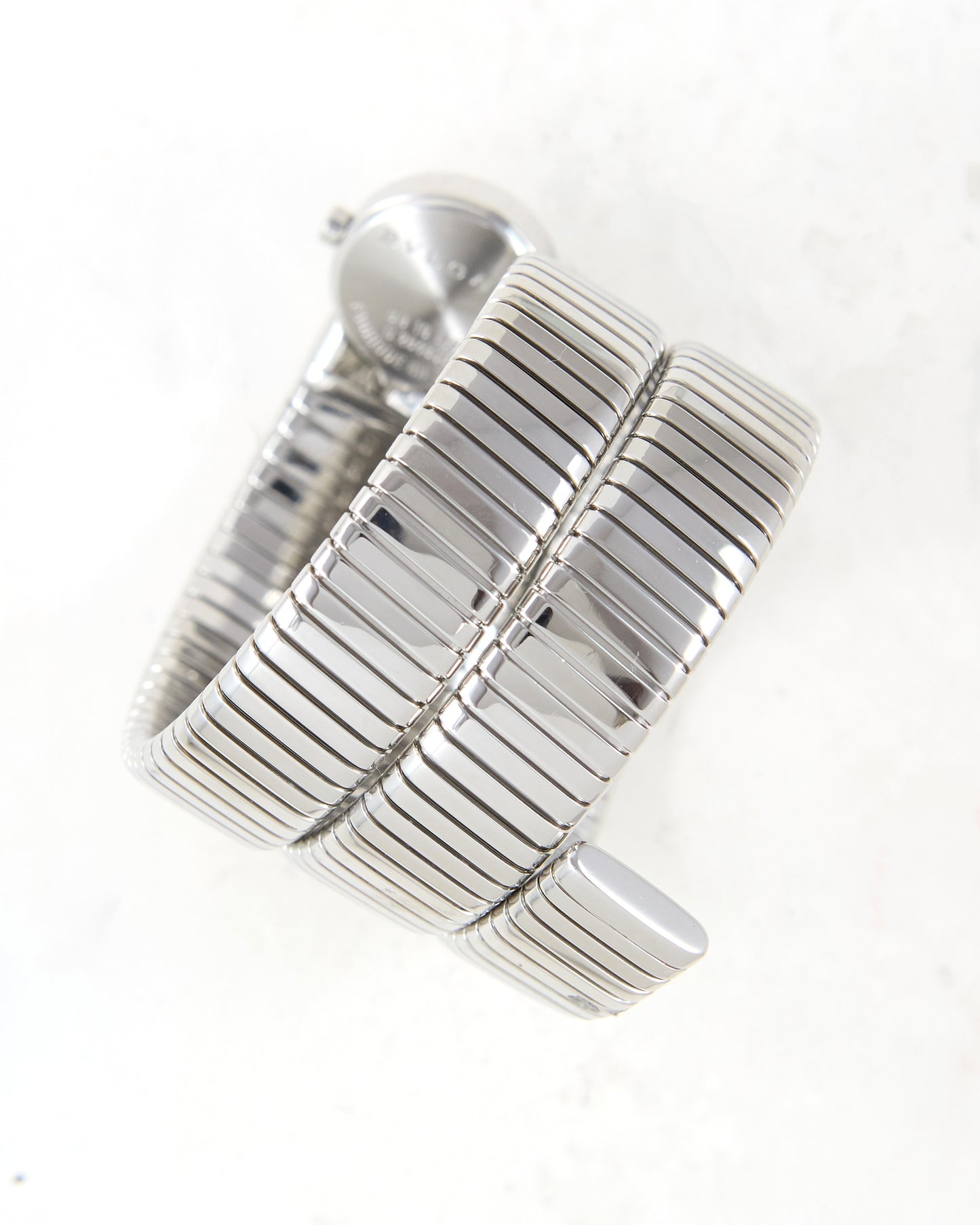 Bvlgari Serpenti Tubogas BB191TS Three Rows in Steel