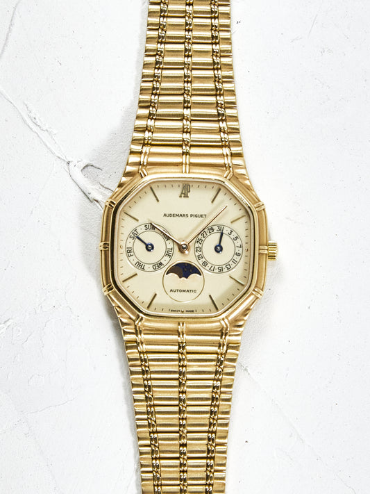 AUDEMARS PIGUET BAMBOO DAY-DATE MOON PHASE AUTOMATIC