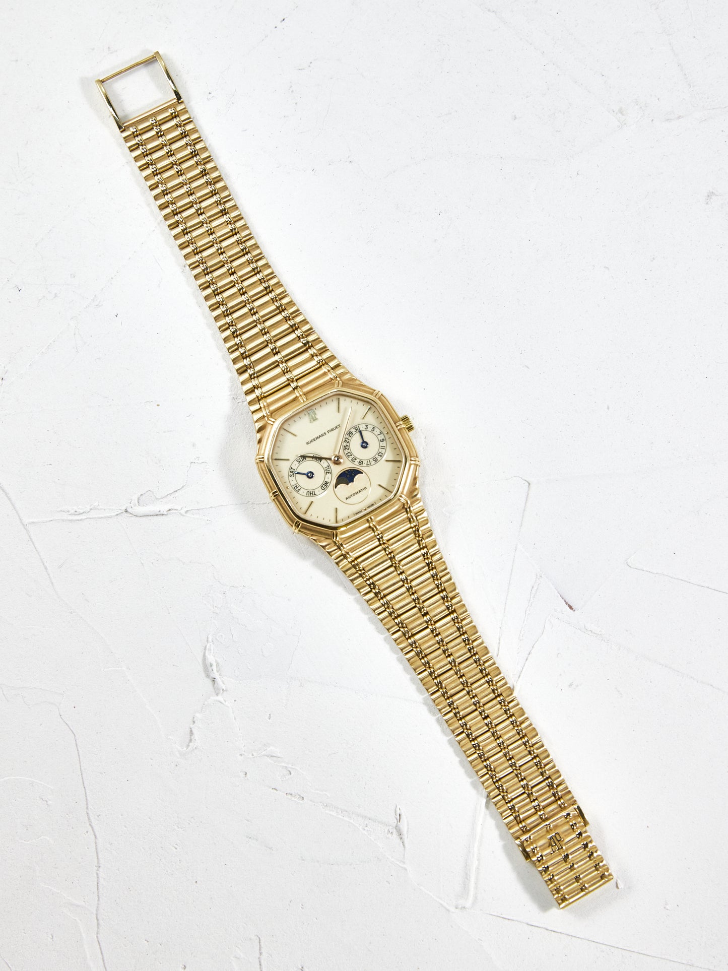 AUDEMARS PIGUET BAMBOO DAY-DATE MOON PHASE AUTOMATIC