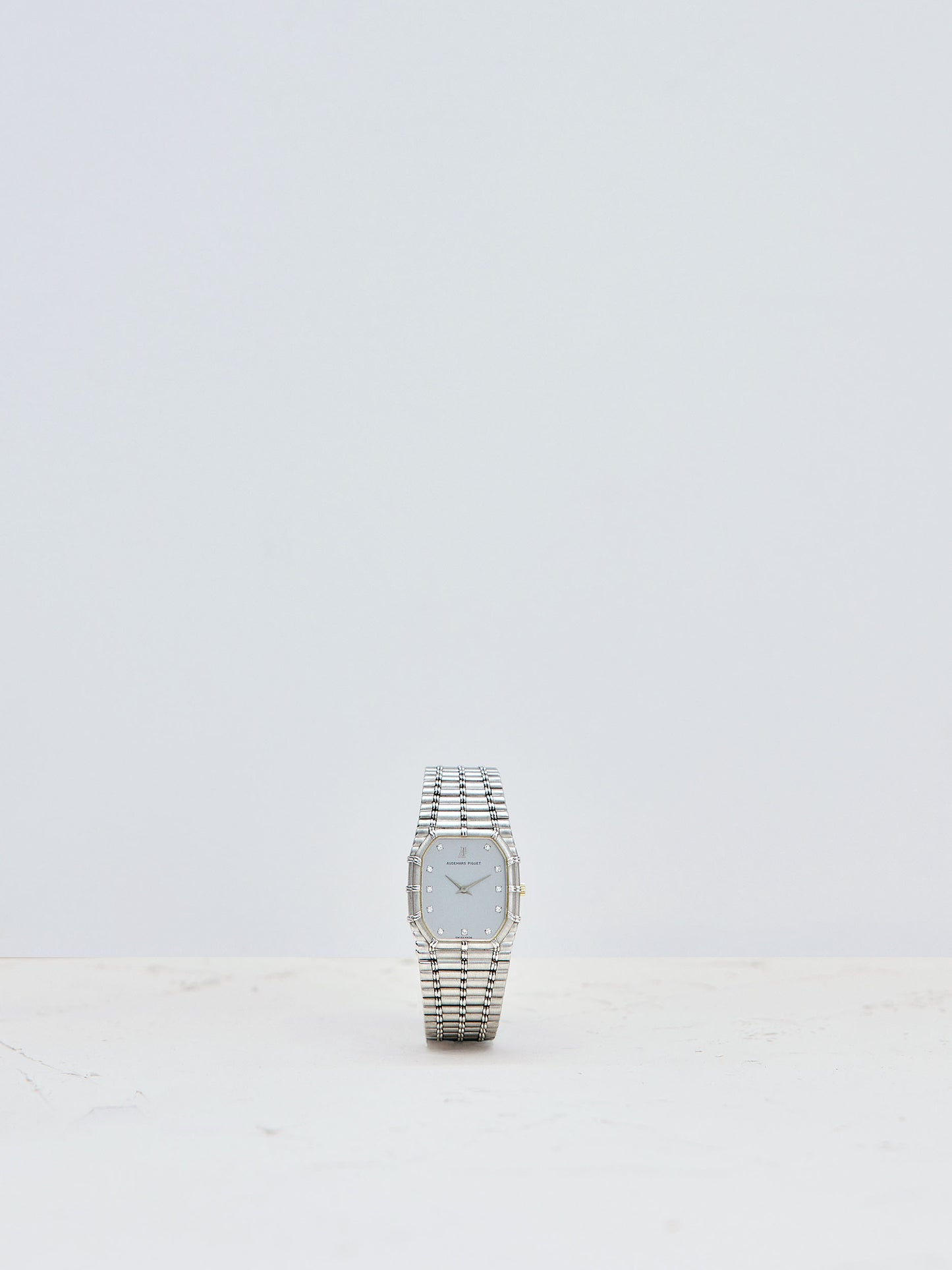 AUDEMARS PIGUET WHITE GOLD BAMBOO