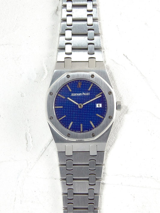 AUDEMARS PIGUET ROYAL OAK YVES KLEIN ELECTRIC BLUE WITH EXTRACT OF ARCHIVES