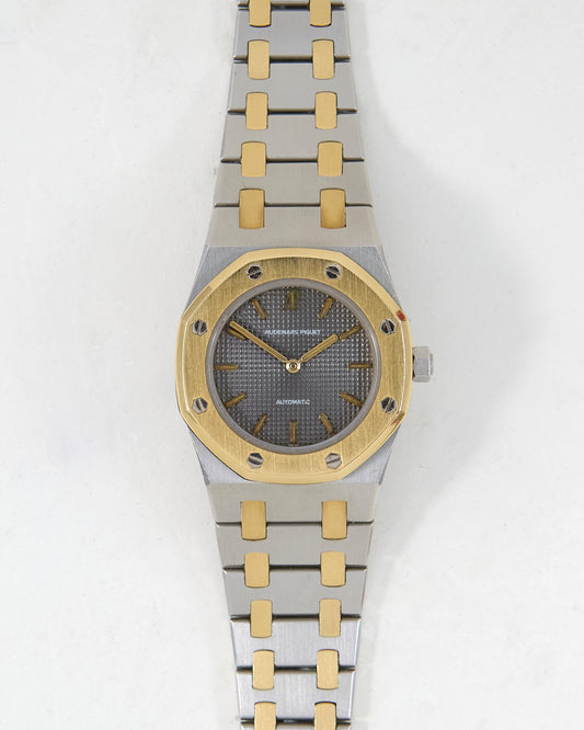 Audemars Piguet Royal Oak 8638SA steel and gold watch front view