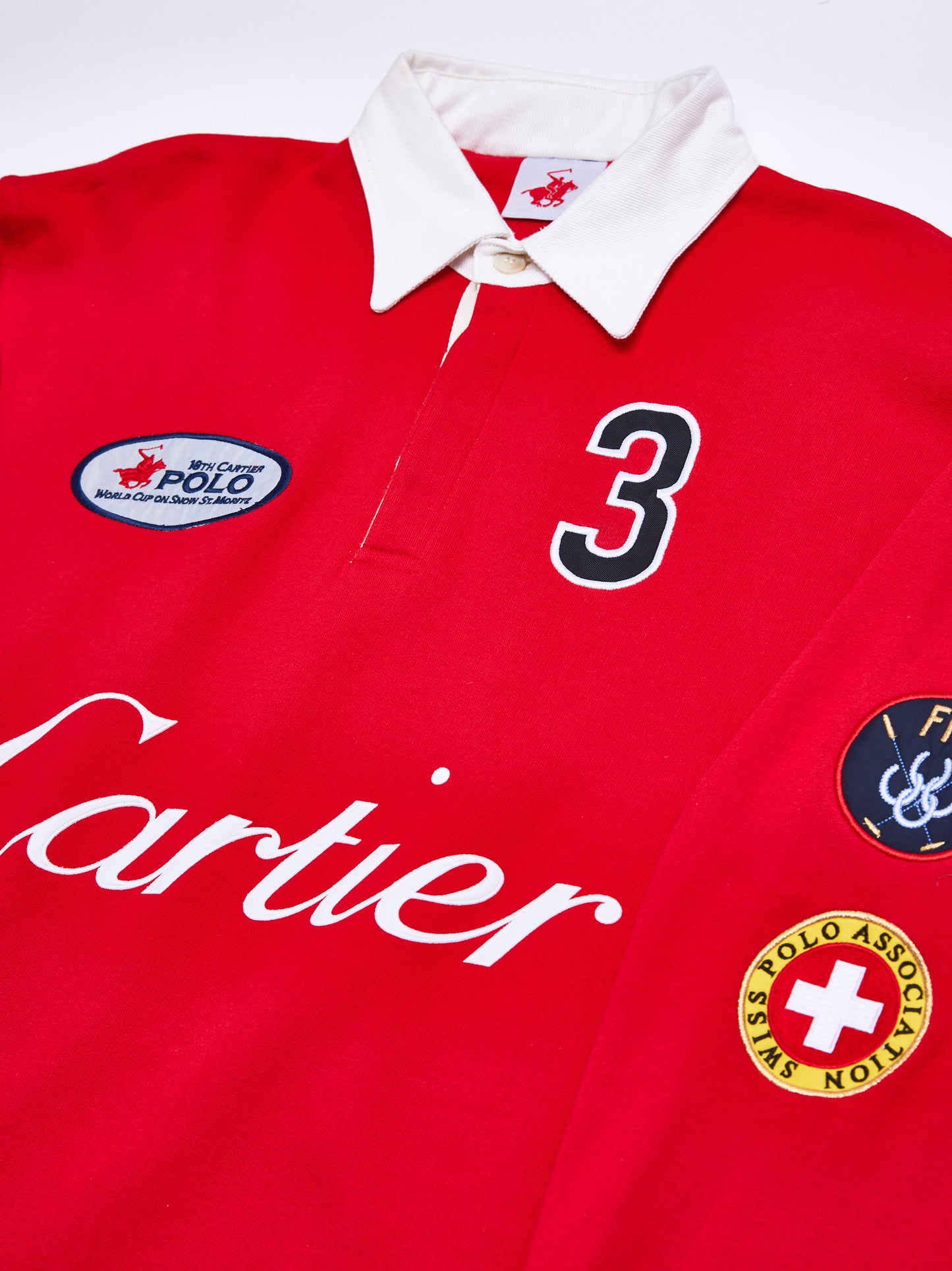 CARTIER POLO LONG SLEEVE SHIRT FOR THE SNOW POLO WORLD CUP