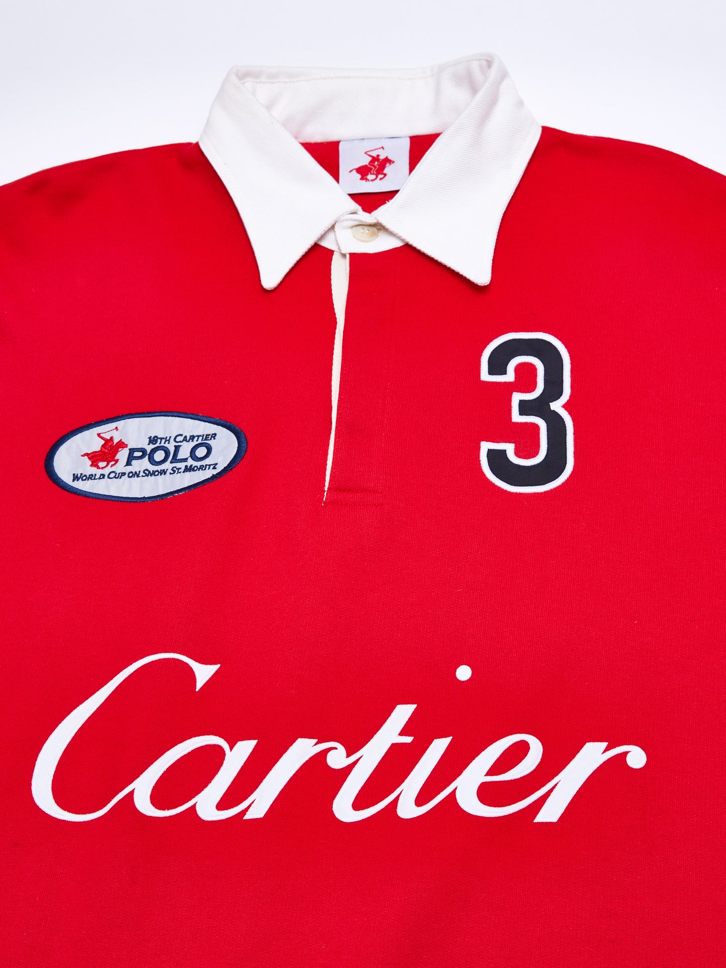 CARTIER POLO LONG SLEEVE SHIRT FOR THE SNOW POLO WORLD CUP