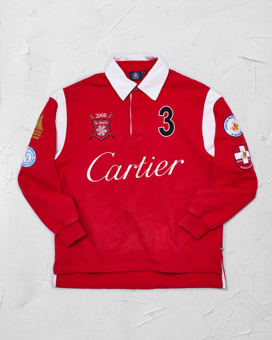 CARTIER POLO LONG SLEEVE SHIRT FOR THE SNOW POLO WORLD CUP