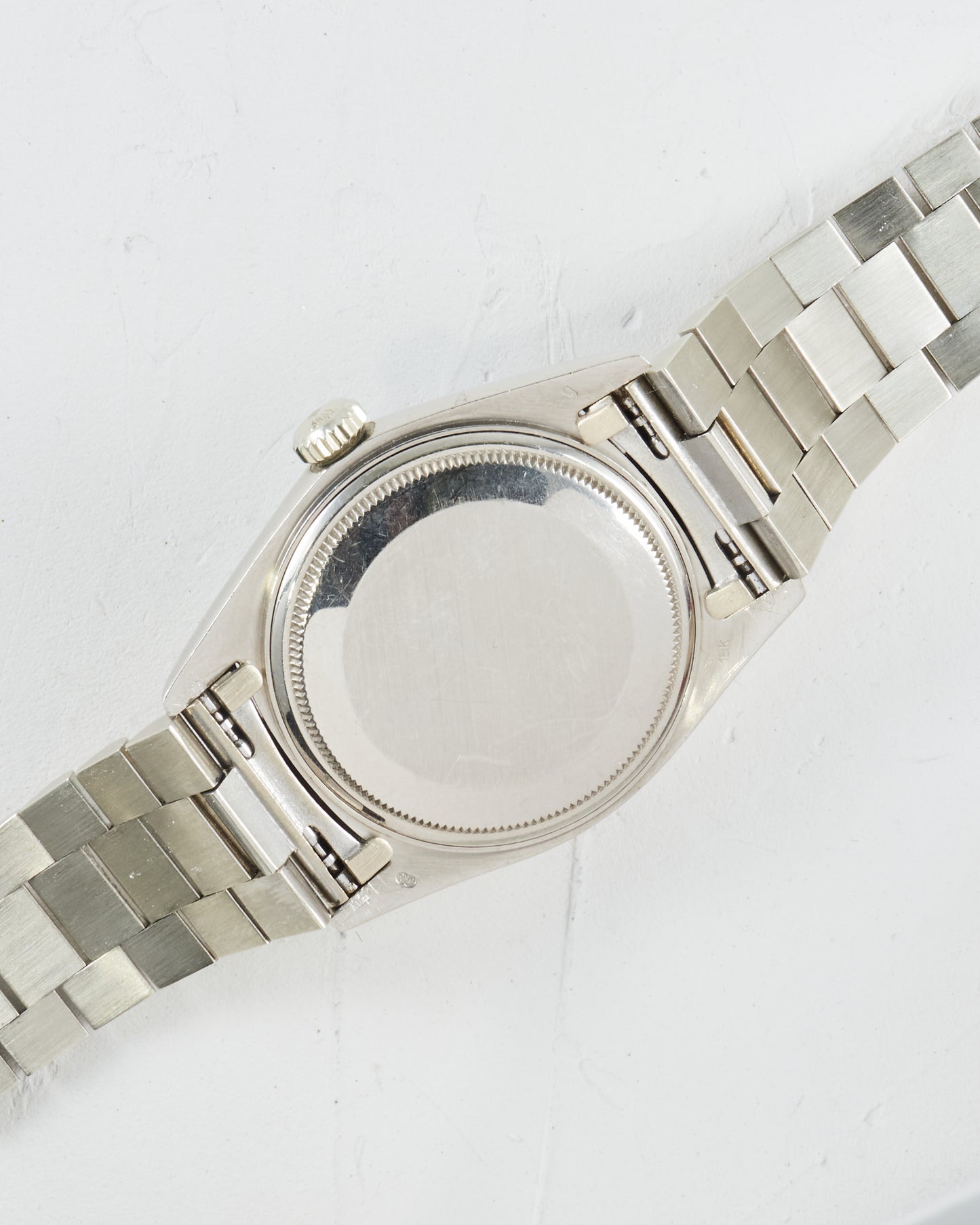 Rolex Day-Date Sigma Grey Dial in White Gold Case and Bracelet