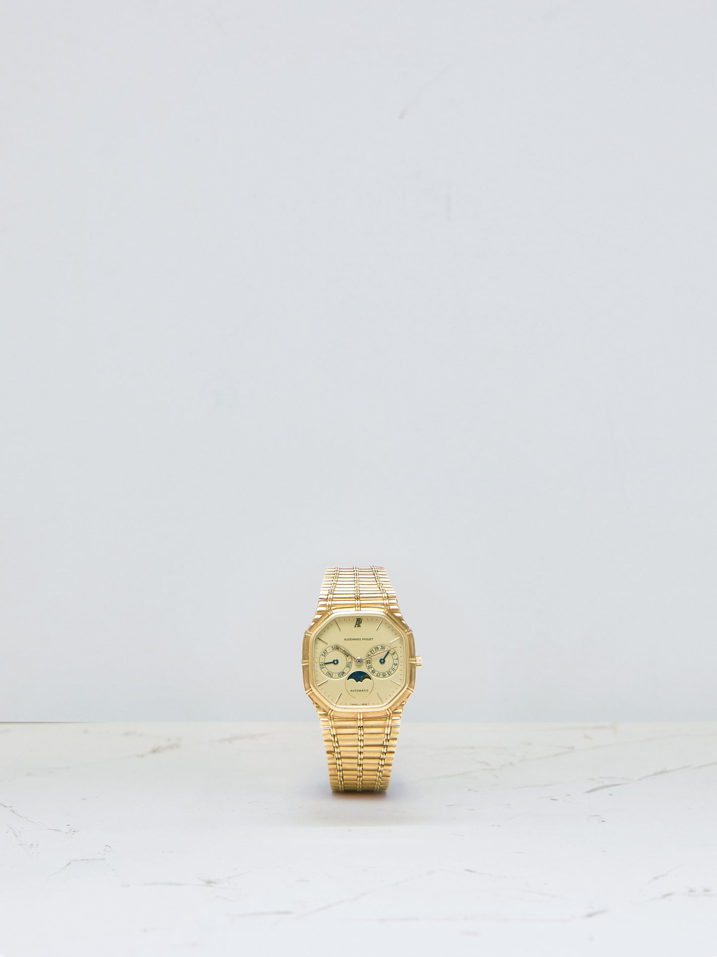 AUDEMARS PIGUET BAMBOO DAY-DATE MOON PHASE AUTOMATIC