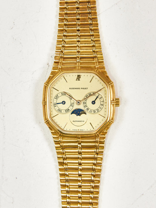 AUDEMARS PIGUET BAMBOO DAY-DATE MOON PHASE AUTOMATIC