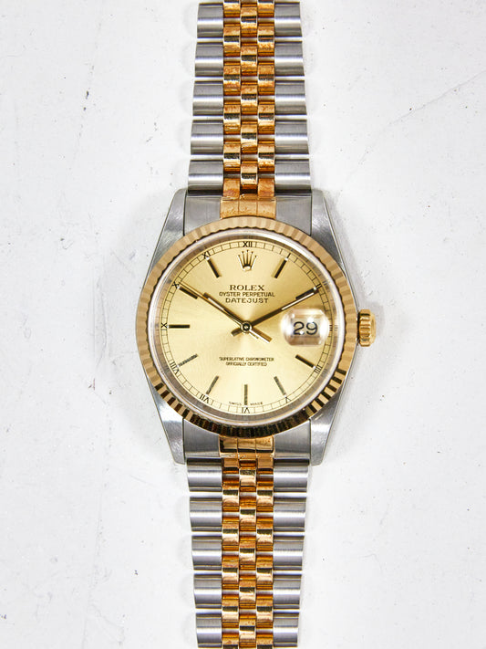 ROLEX 2-TONE NEW OLD STOCK DATEJUST