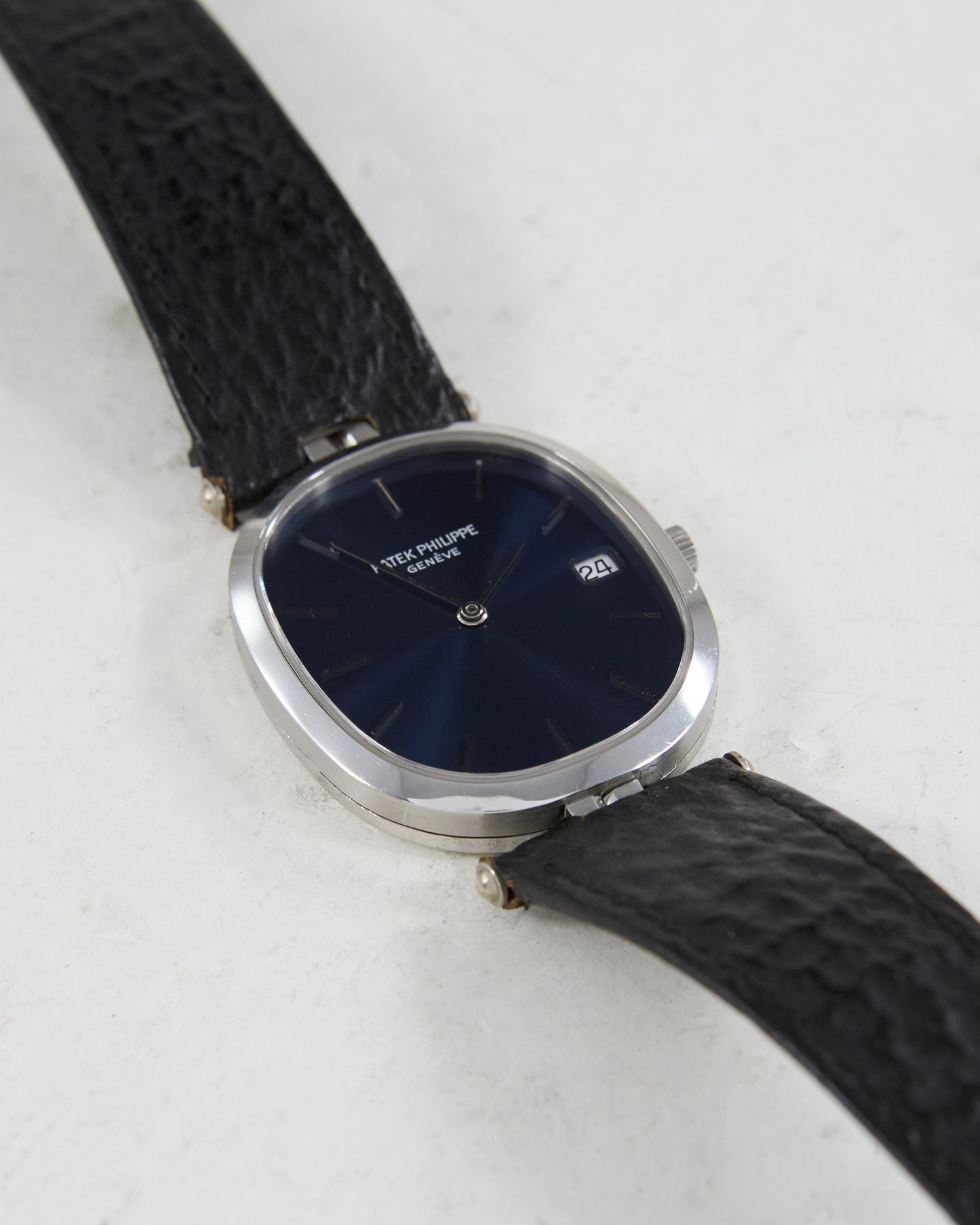 Patek Philippe Ellipse in Steel with Original Strap and Buckle