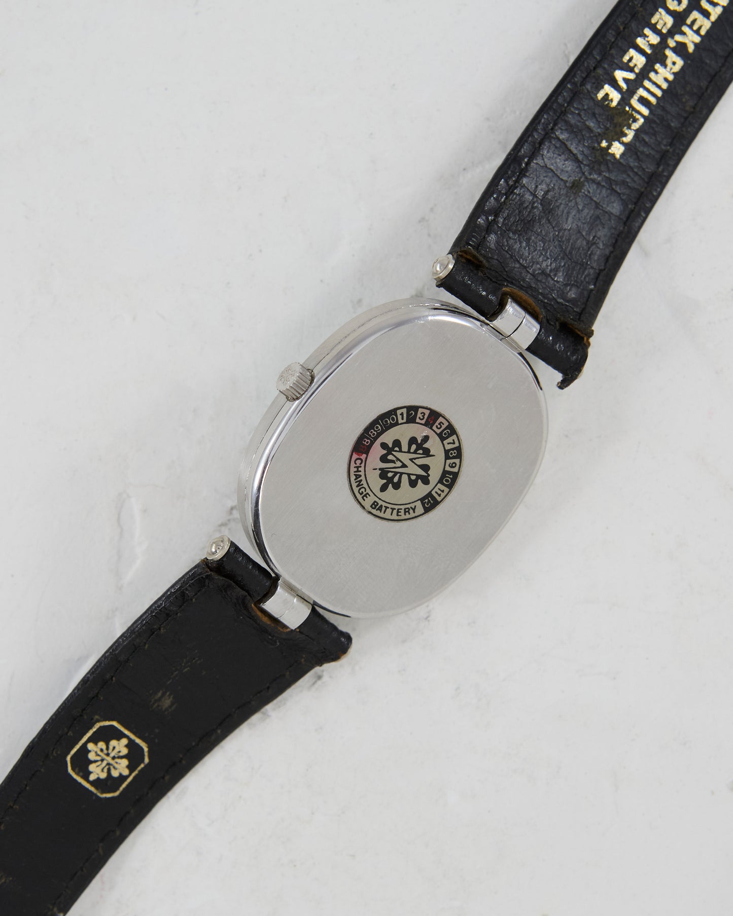 Patek Philippe Ellipse in Steel with Original Strap and Buckle