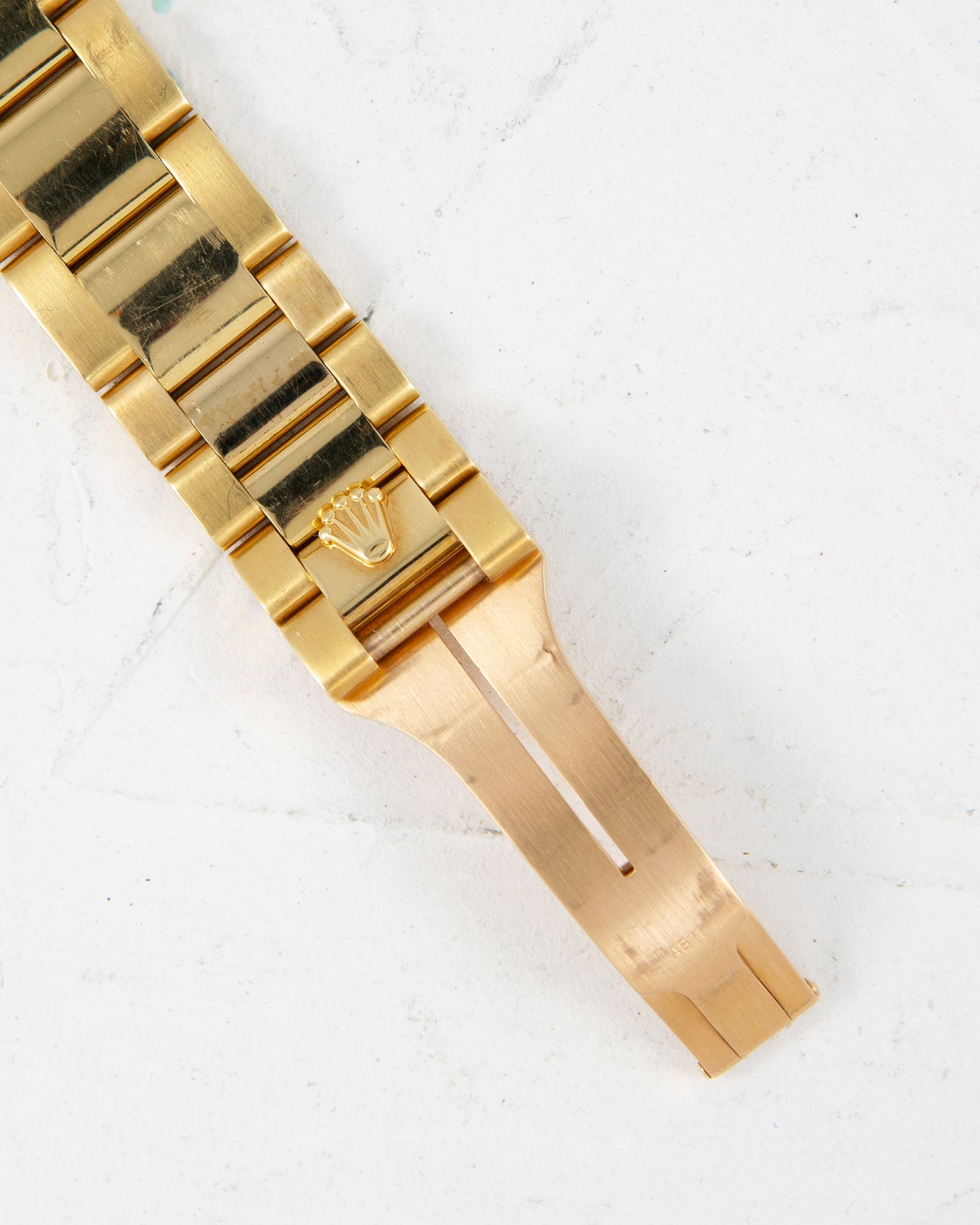 ROLEX DAY-DATE SMOOTH BEZEL WITH BLACK DIAL AND COMPLETE SET OF BOX & PAPERS