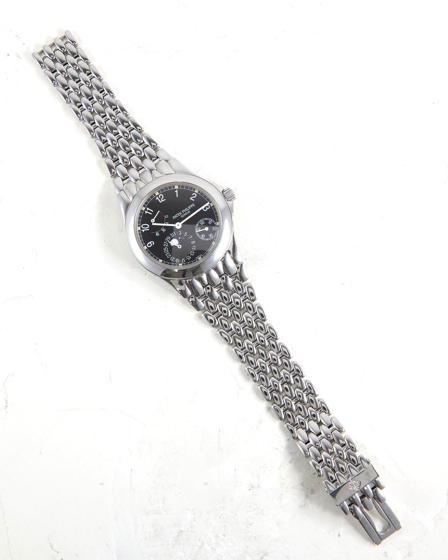 Patek Philippe Neptune Power Reserve Moonphase 5085 in Steel with Box & Papers