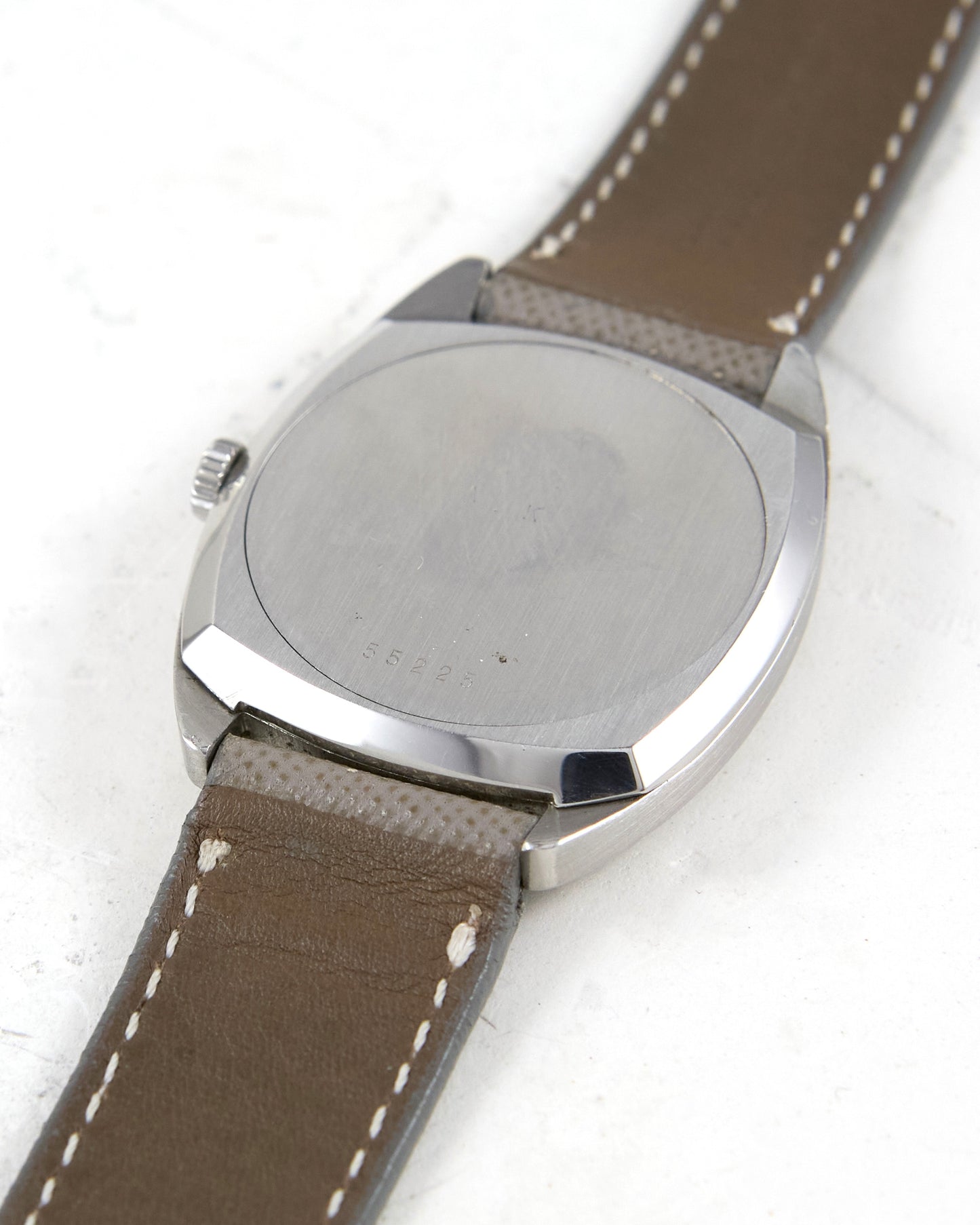 Audemars Piguet Tonneau 5369 Manual in Steel Case on Leather Strap and Buckle