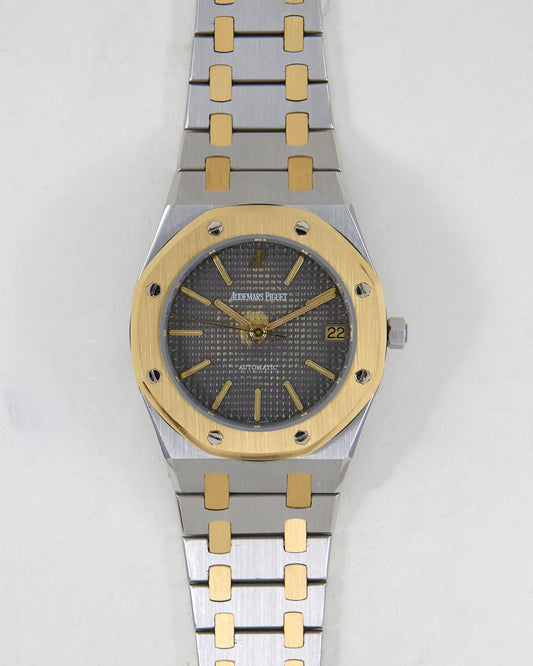 Audemars Piguet Royal Oak Tropical Dial in Steel & Gold with Extract of Archives